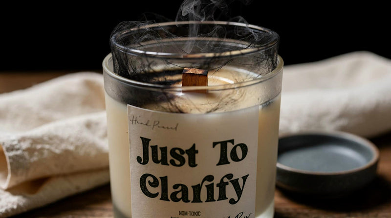 Is Candle Soot Dangerous? What's Actually in That Black Residue - MBur Candle Co.