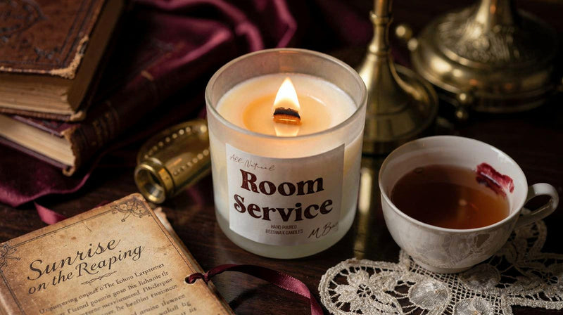 The Best Candle to Buy When Reading Sunrise on the Reaping by Suzanne Collins - MBur Candle Co.