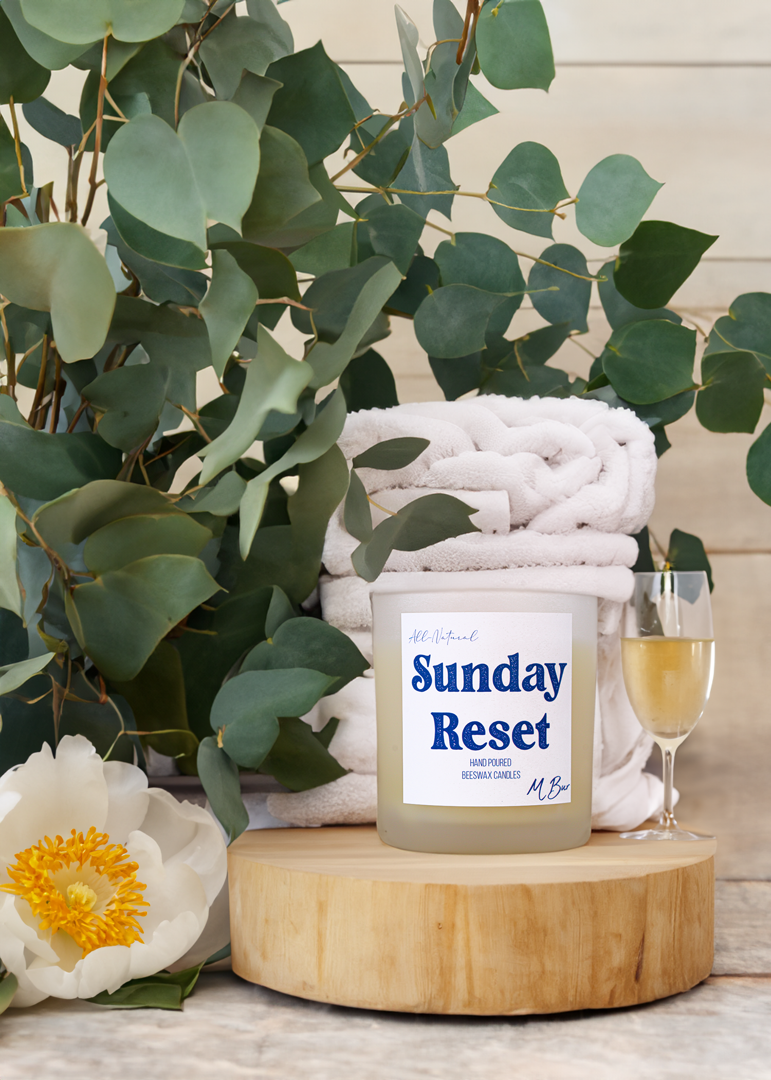 Sunday Reset Candle