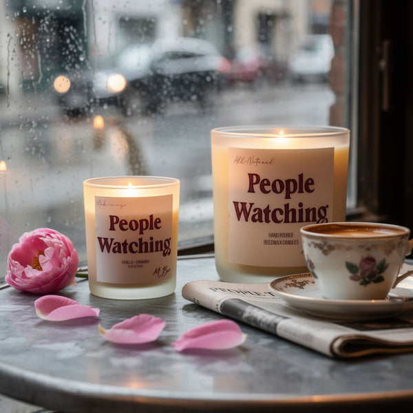 People Watching Candle - MBur Candle Co.