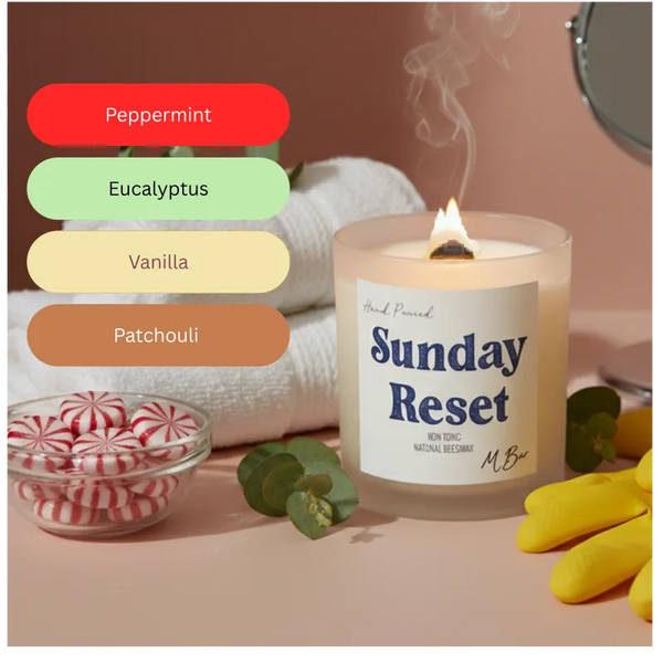 Sunday Reset Candle