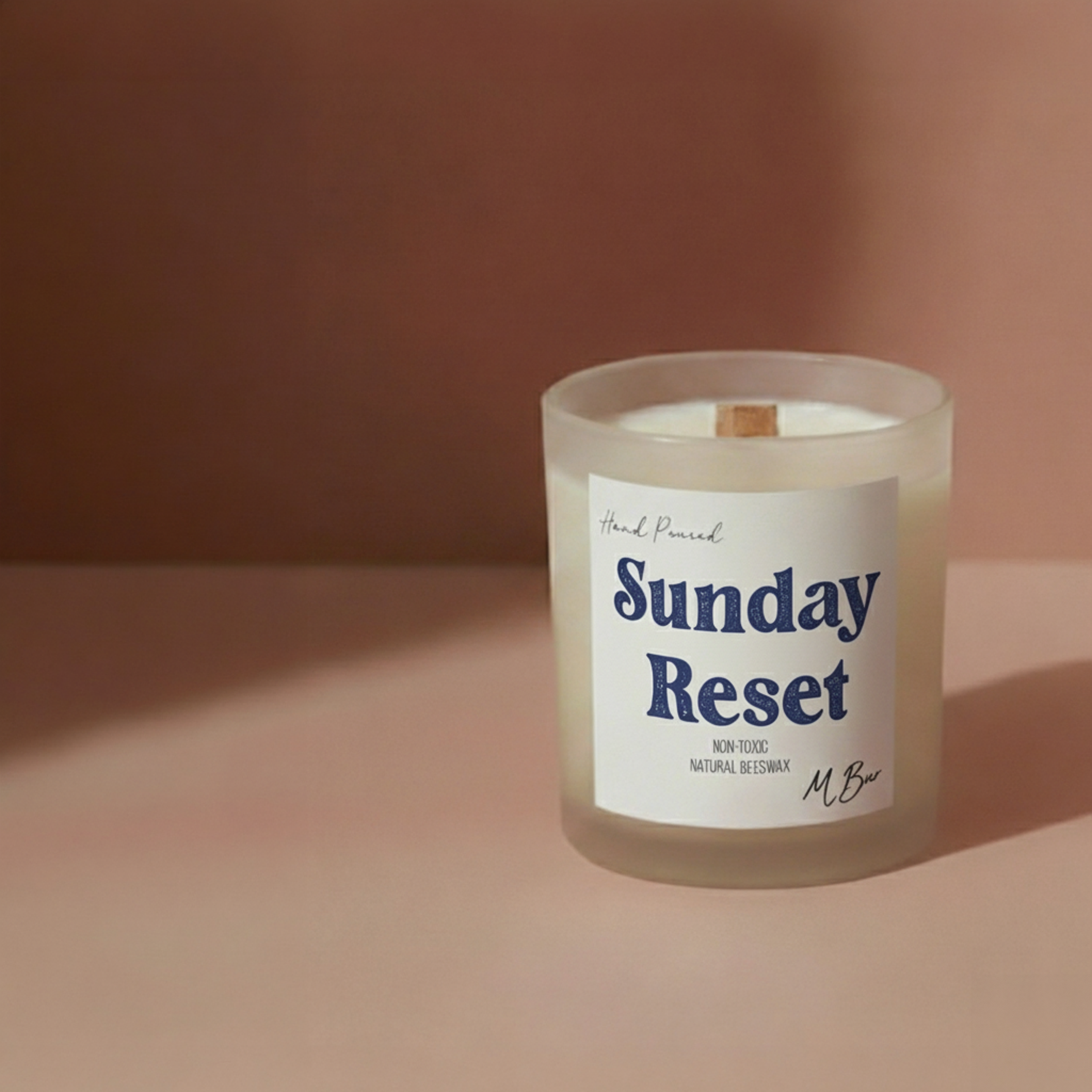 Sunday Reset Candle