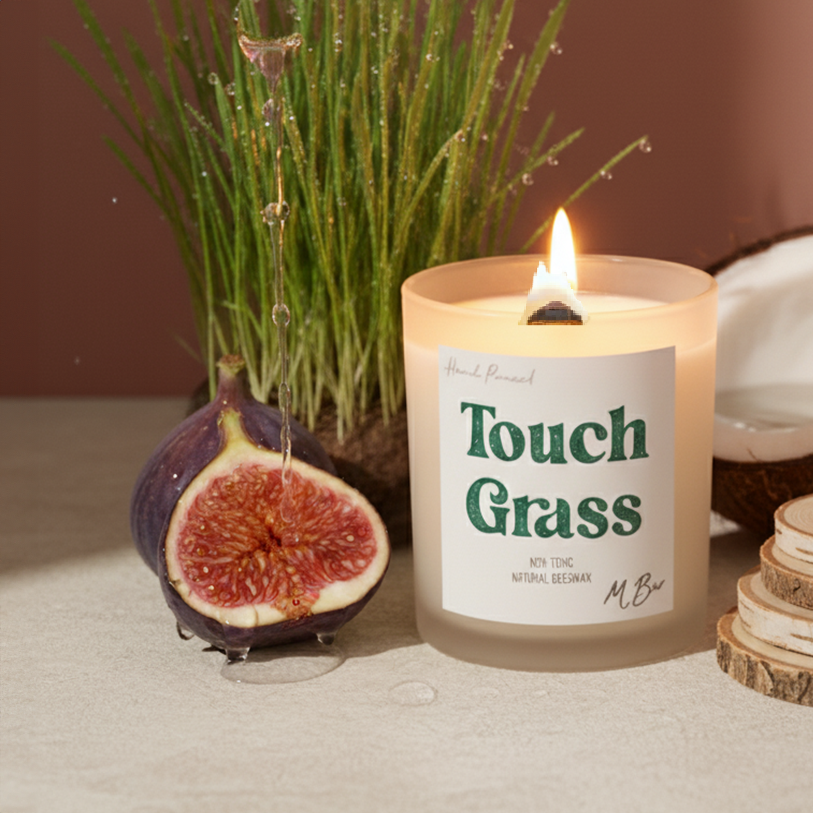 Touch Grass Candle