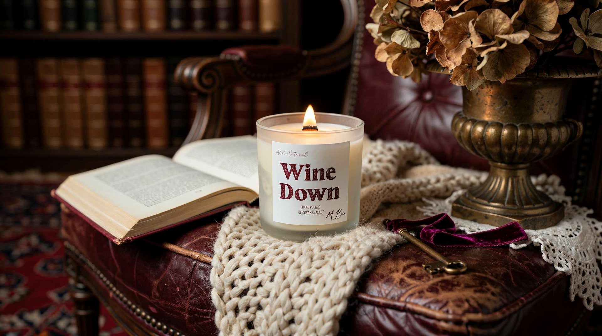 Best Candles for a Home Library: Cozy Scents for Reading - MBur Candle Co.