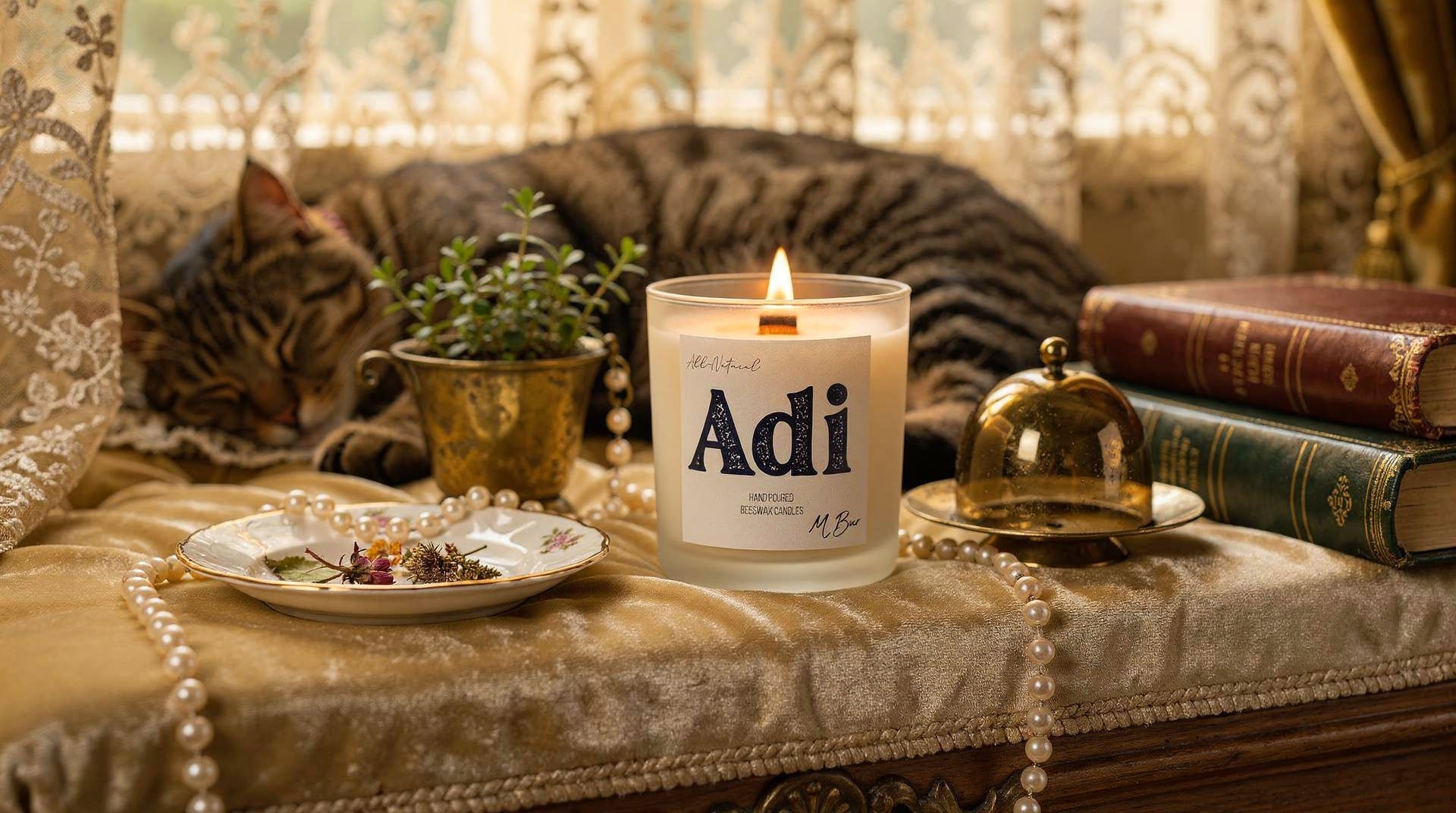 Best Gifts for Cat Moms: Clean, Fresh Candles for a Cat's Home - MBur Candle Co.