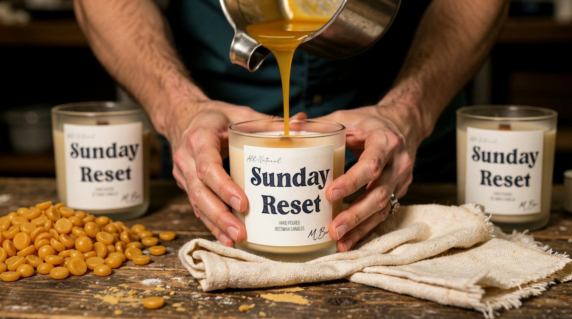 What Does Hand-Poured Actually Mean? (And Why It Matters) - MBur Candle Co.