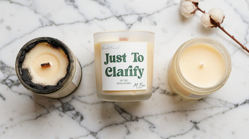 What Does 'Clean Burning' Actually Mean in Candles? A No-Fluff Breakdown - MBur Candle Co.