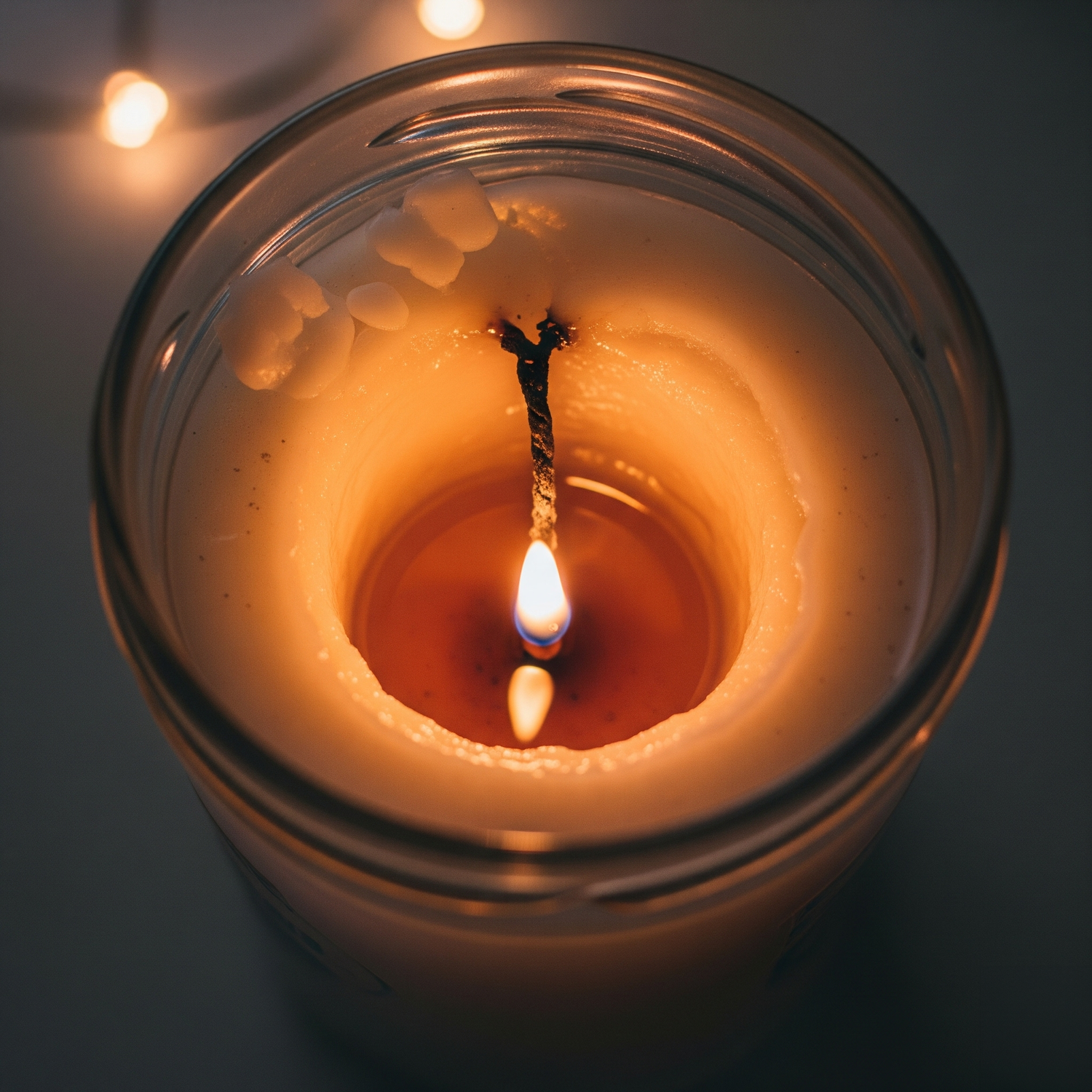 Why is my candle tunneling?