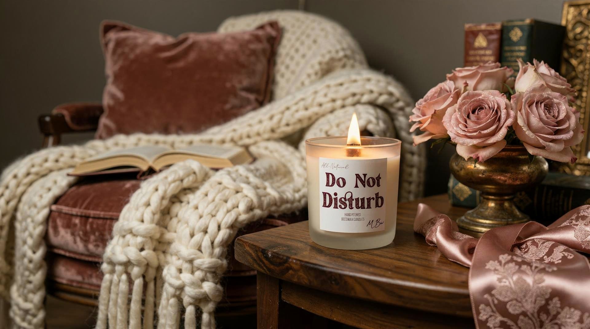 Best Candles for a Cozy Reading Nook (Scent for Settling In) - MBur Candle Co.