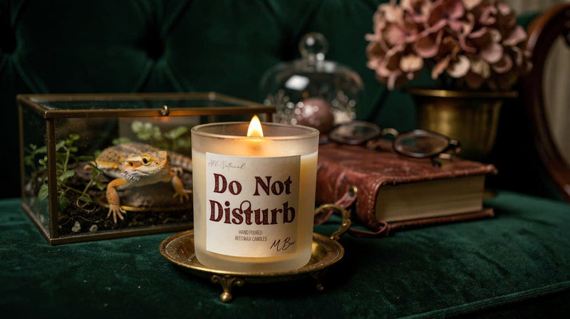 Best Candles for a Bearded Dragon Room: What's Actually Safe - MBur Candle Co.