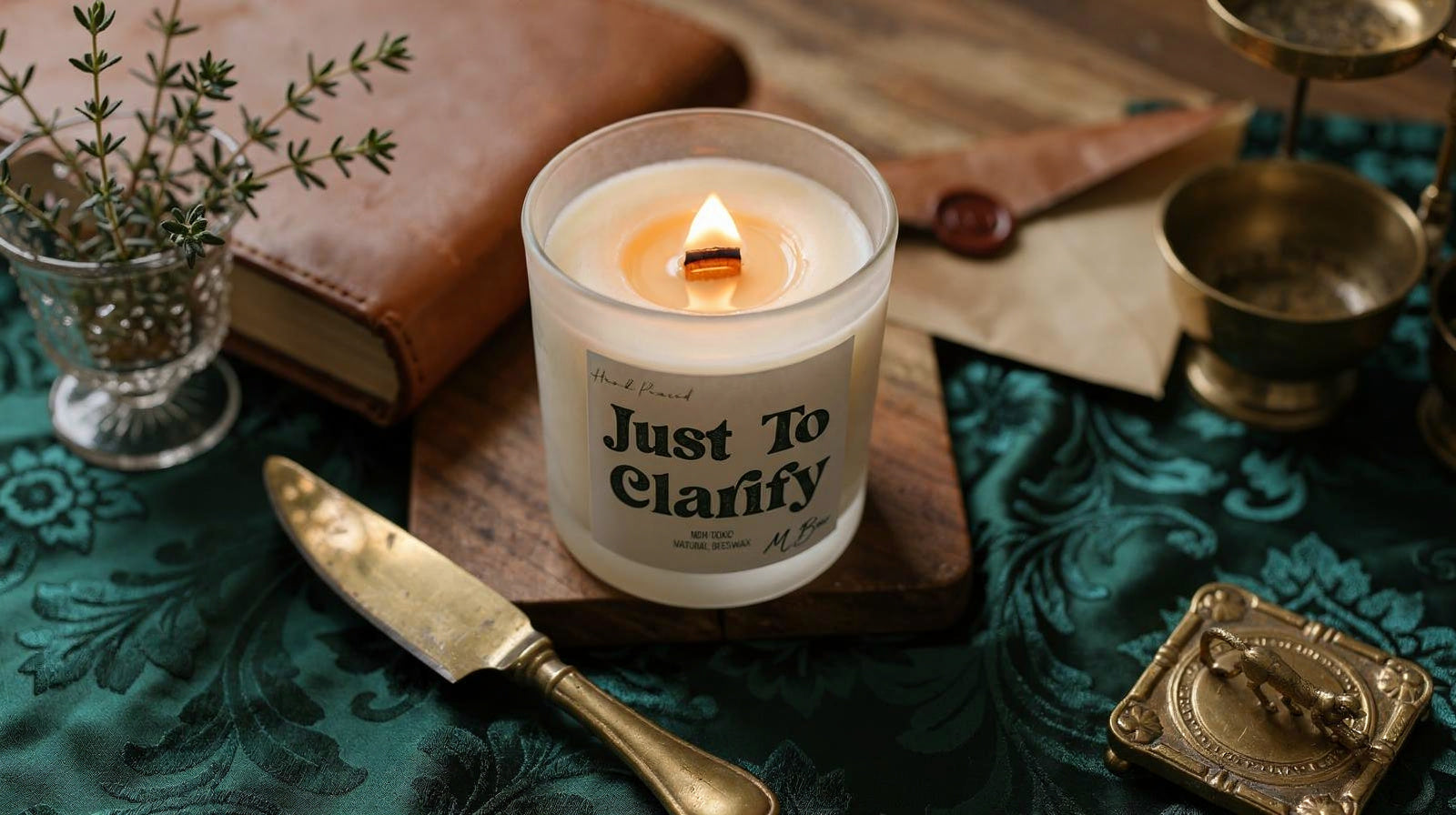Best Candles for a Charcuterie and Wine Night That Won't Fight the Food - MBur Candle Co.