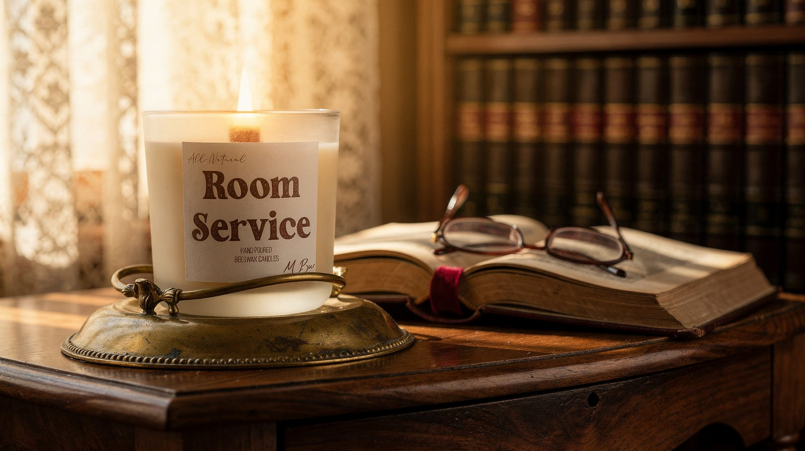 Best Candles for a Library With First Editions: Protecting Your Precious Books - MBur Candle Co.