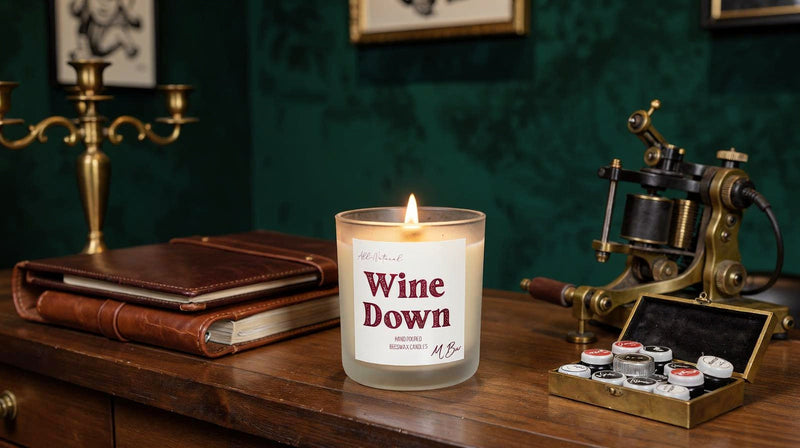 Best Candles for a Tattoo Studio or Piercing Shop: Create a Calming, Inviting Atmosphere - MBur Candle Co.