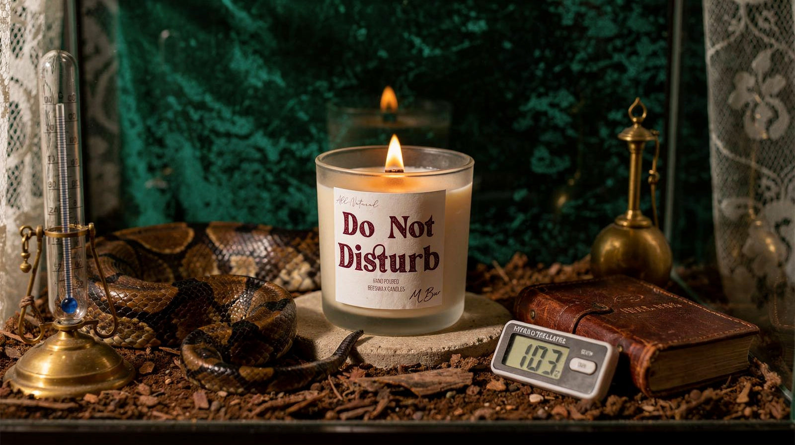 Best Candles for Ball Pythons: What's Actually Safe (and What to Skip) - MBur Candle Co.