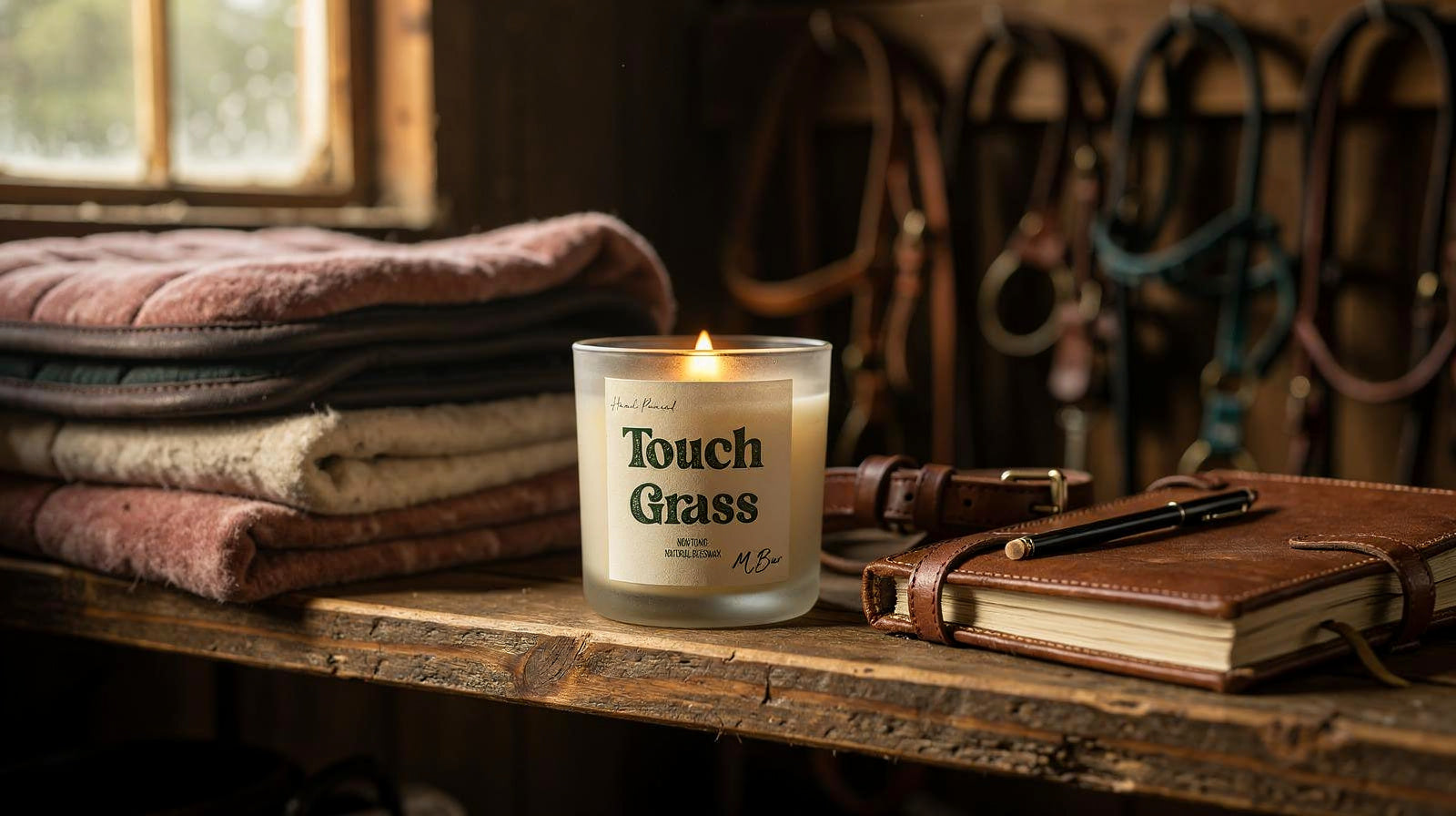 Best Candles for Horse Barns and Tack Rooms: 7 Fresh Scents Worth Burning in the Stable - MBur Candle Co.