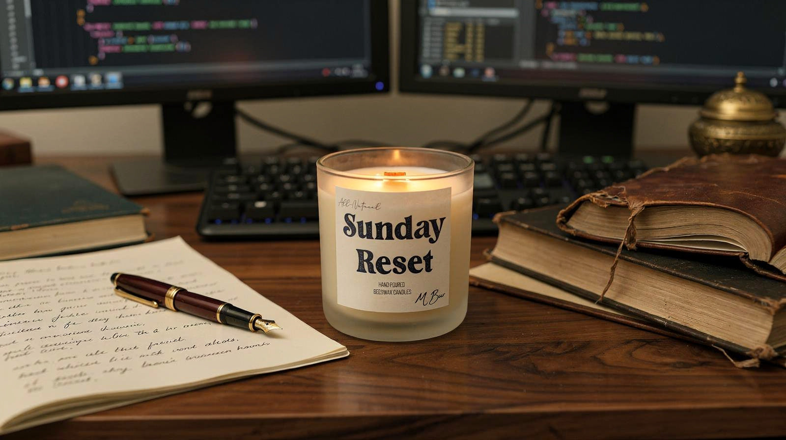 Best Candles for Software Developers Who Never Leave Their Desk - MBur Candle Co.