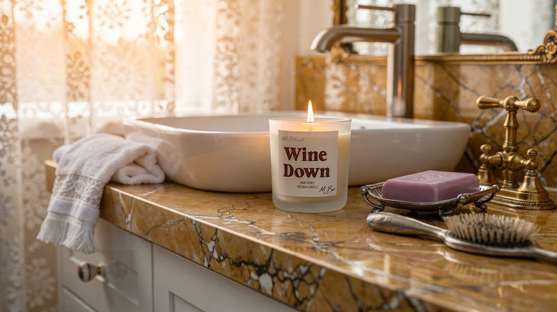Best Candles for the Bathroom: Scents That Hold Up in a Small Humid Room - MBur Candle Co.