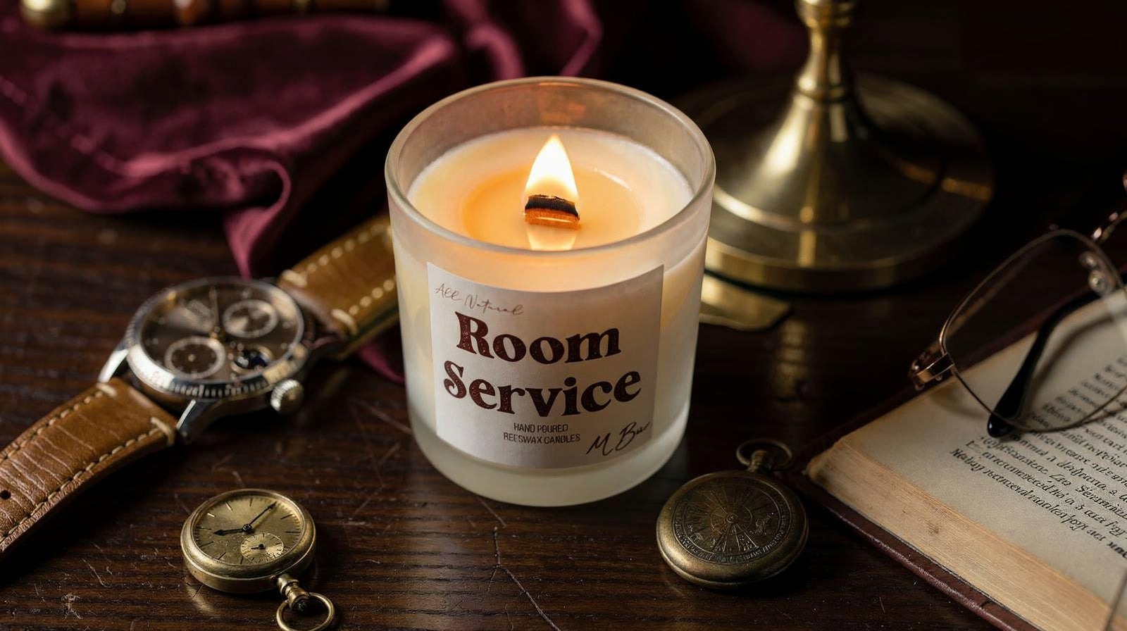 Best Candles That Smell Like a Luxury Watch Boutique - MBur Candle Co.