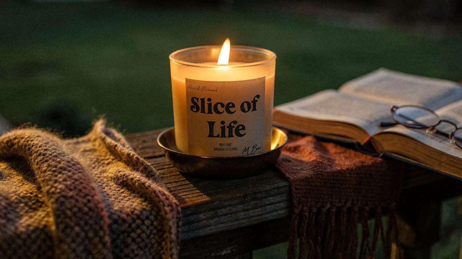 Candles That Remind You of Fireflies: Bottling Summer's Green Twilight - MBur Candle Co.