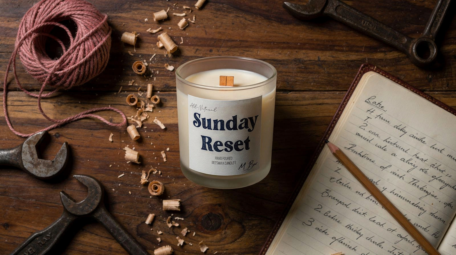Candles That Remind You of Grandpa's Workshop: 6 Woodsy Picks Ranked - MBur Candle Co.