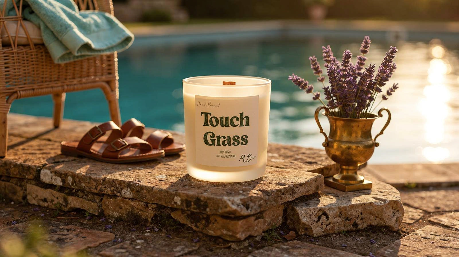Candles That Remind You of the Public Pool: Chasing That Chlorine Air - MBur Candle Co.