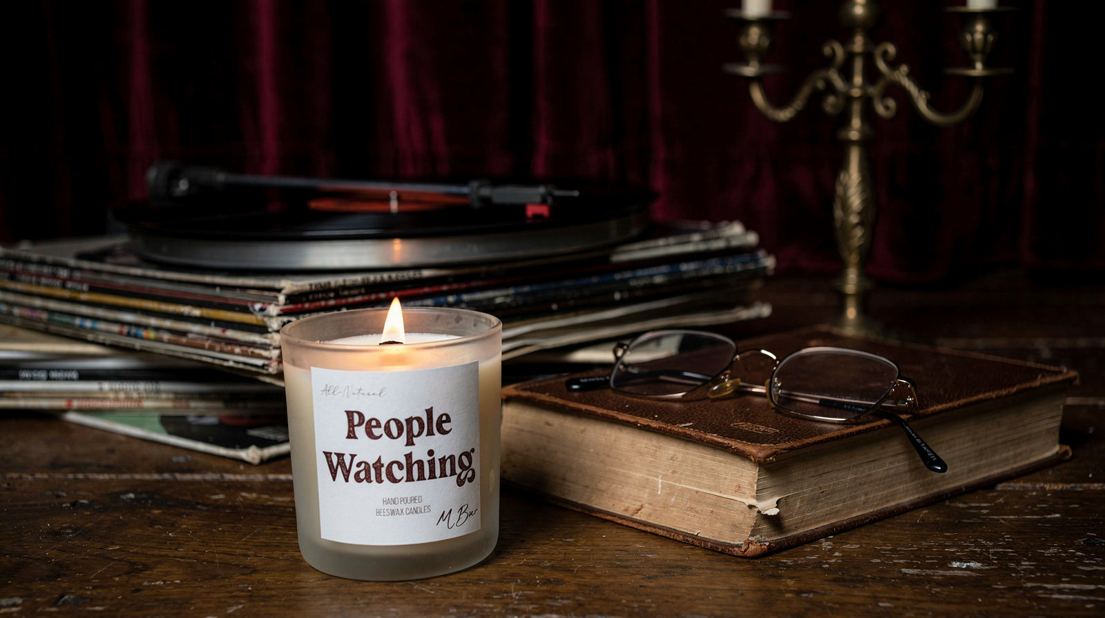 Candles That Remind You of Vinyl Records: A Nostalgic Gift Guide - MBur Candle Co.