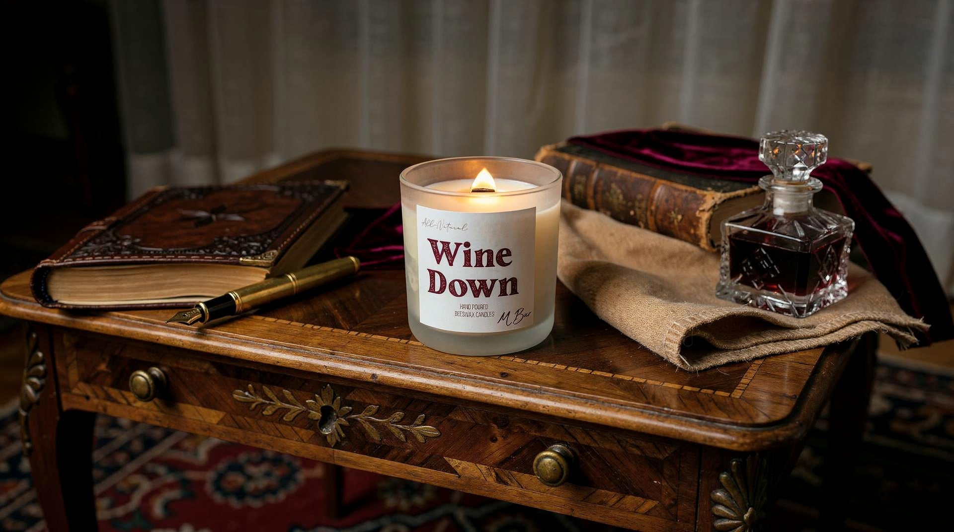 A Candle Ritual for Journaling: Set the Mood to Slow Down - MBur Candle Co.