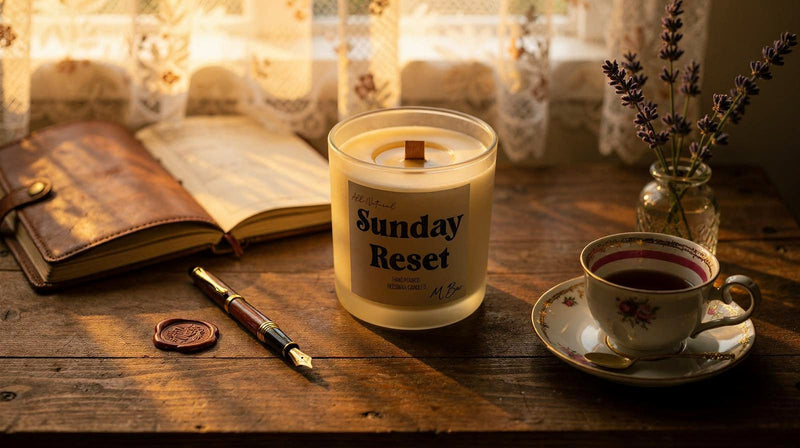How Scent Deepens a Journaling and Mindfulness Practice - MBur Candle Co.