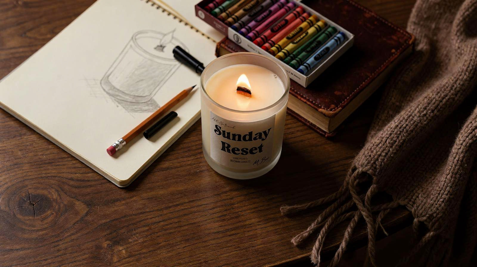 How to Draw a Candle for Kids: An Easy Step-by-Step Guide - MBur Candle Co.