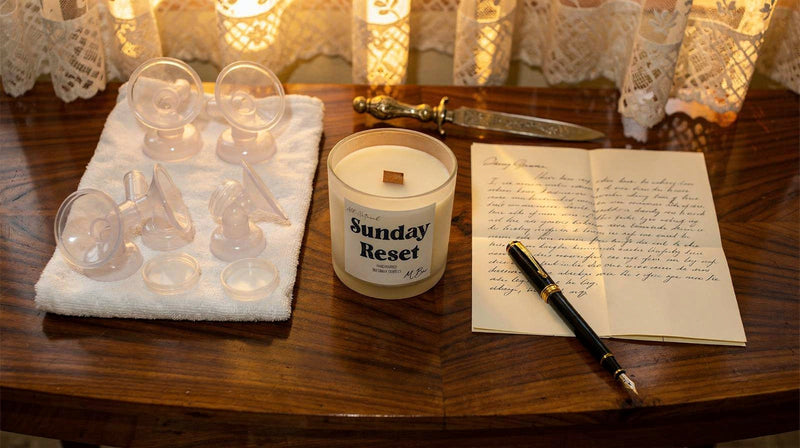 How to Get Breast Milk Smell Out of Pump Parts and Bottles: A Mom's Guide - MBur Candle Co.