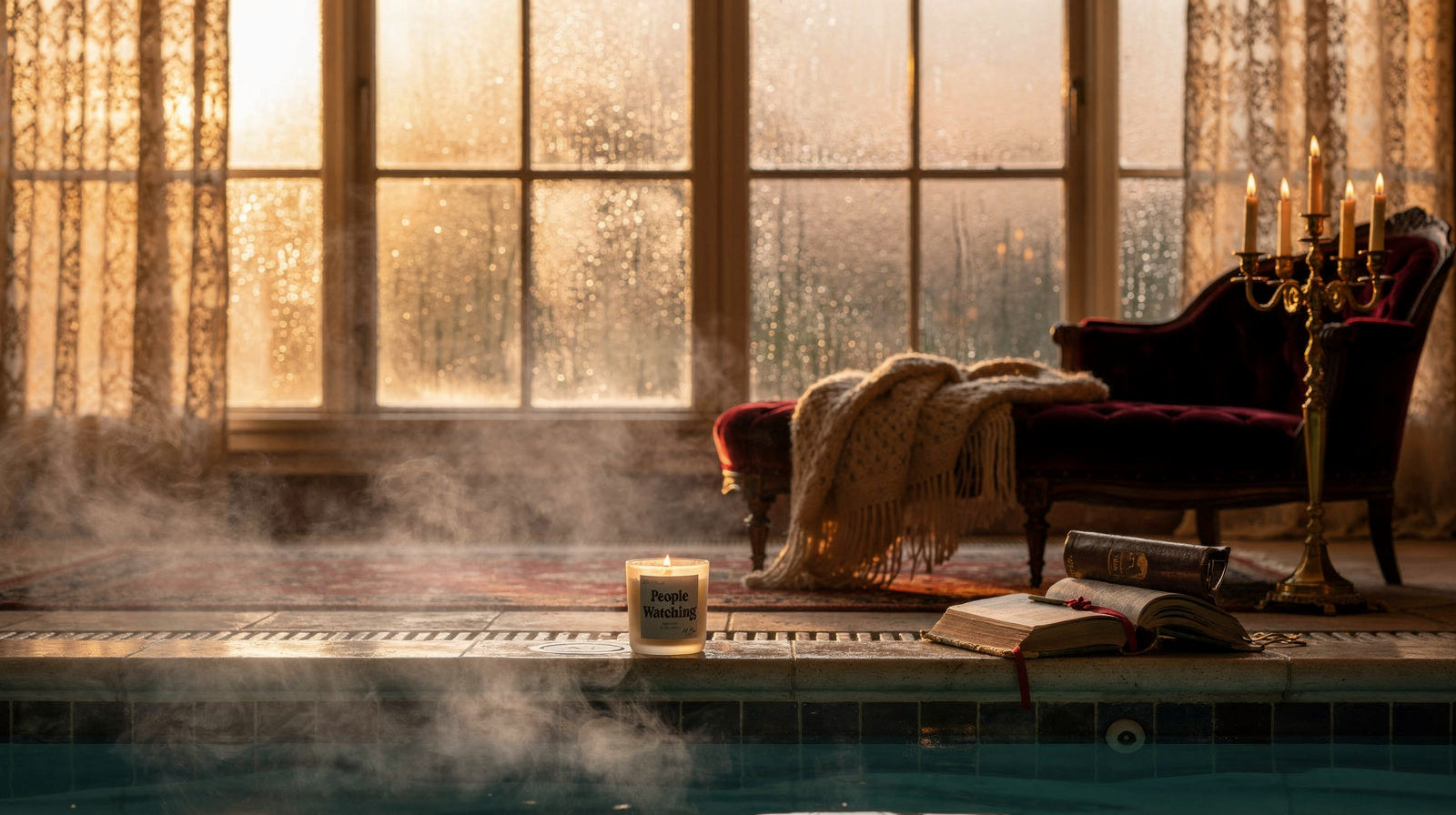 How to Get the Chlorine Smell Out of an Indoor Pool Room - MBur Candle Co.