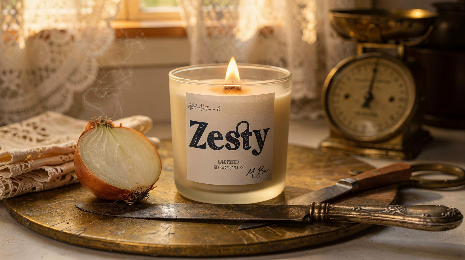 How to Remove the Smell of Onions from Your Home - MBur Candle Co.
