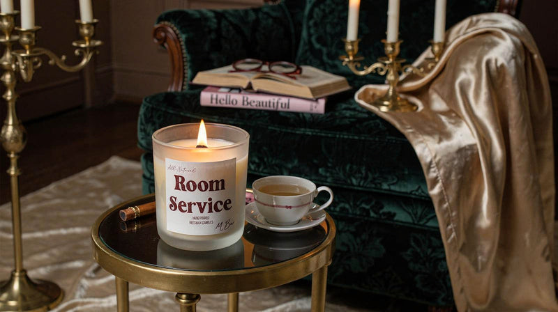 Matching Warm and Comforting Candle Notes to Hello Beautiful by Ann Napolitano - MBur Candle Co.
