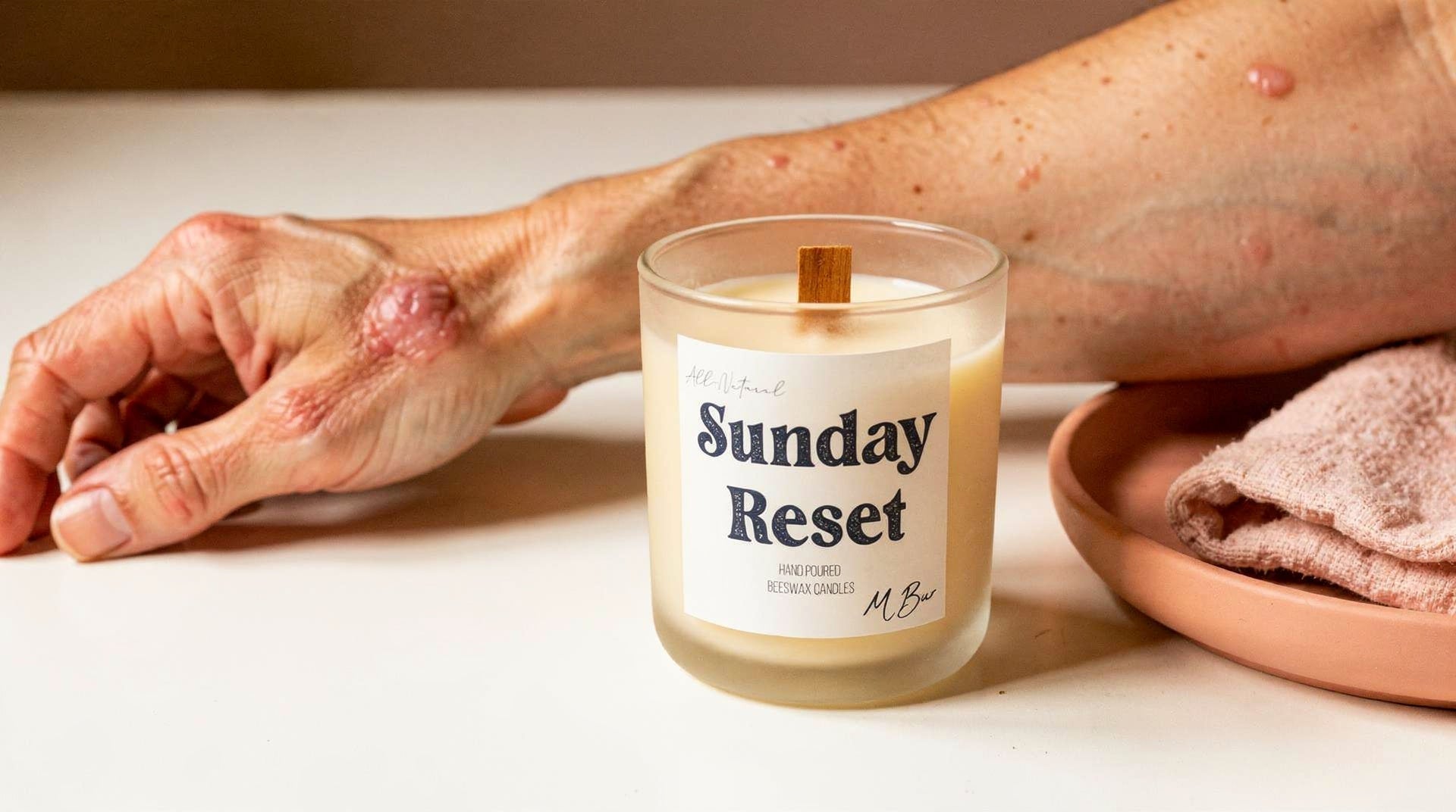 Are Candles Bad for Eczema? What Dermatologists Want You to Know - MBur Candle Co.