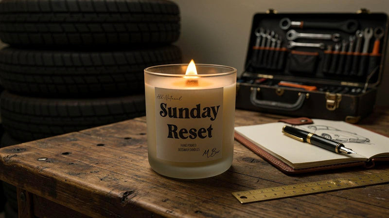 The Best Candles for a Three-Car Garage That Still Smells Like Tires - MBur Candle Co.