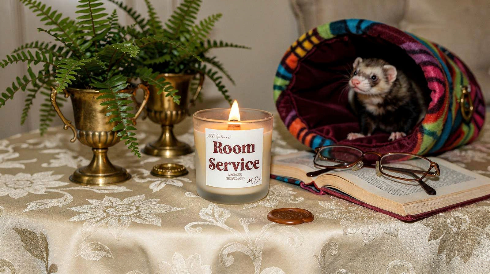 The Best Candles for Ferret Owners: Effective Odor Control Without Compromising Safety - MBur Candle Co.