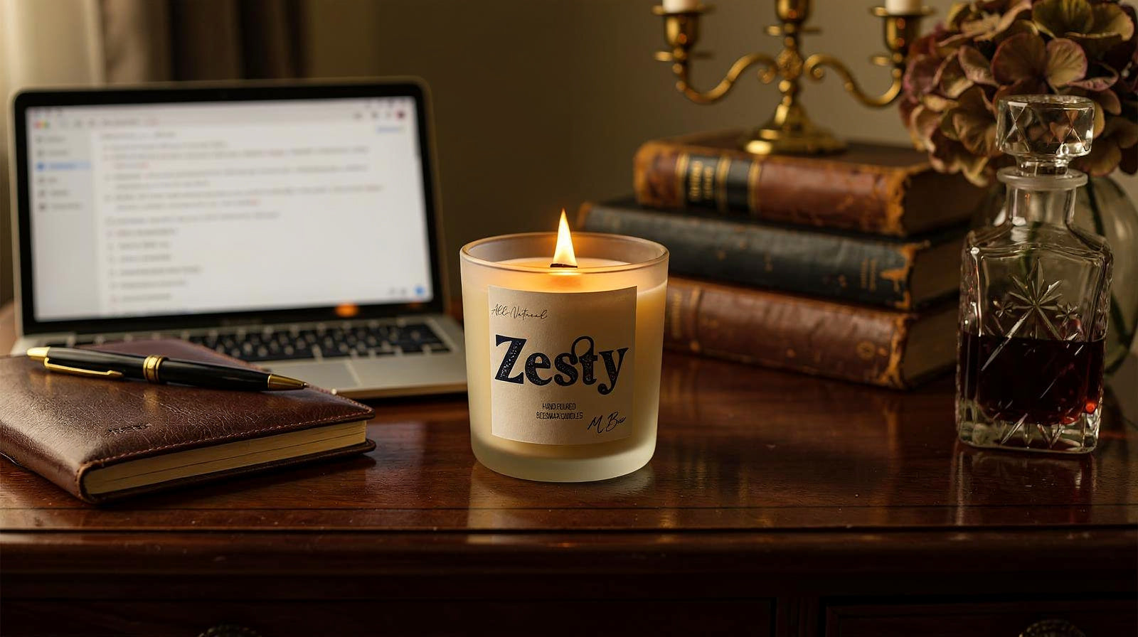 The Best Candles for Side Employees to Stay Energized and Focused - MBur Candle Co.