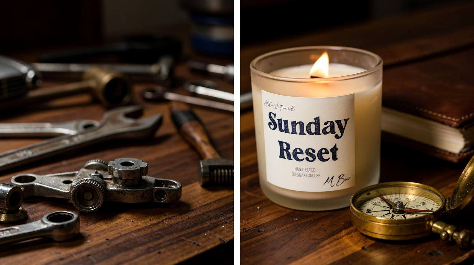The Best Candles for Your Man Cave or Garage Workshop (No, Not the Ones That Smell Like a Mall) - MBur Candle Co.
