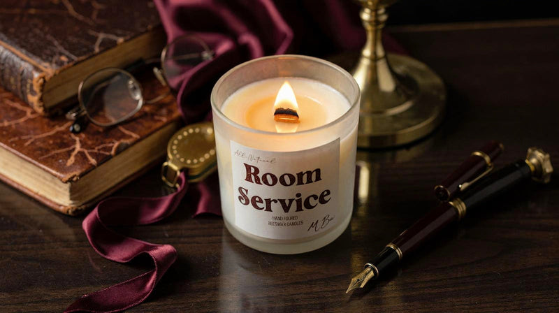 The Best Candles That Smell Like a Trust Fund Library: Leather, Paper, and Luxe - MBur Candle Co.