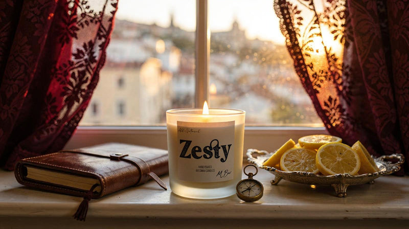 The Candle That Smells Like Barcelona: Why Zesty Bottles the City in Beeswax - MBur Candle Co.