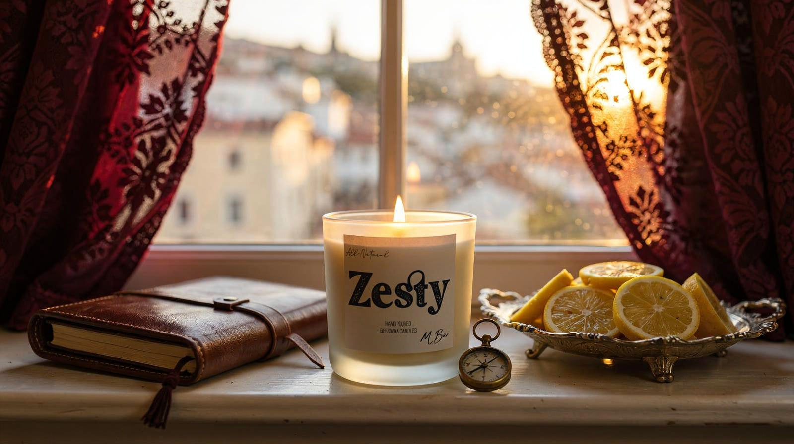 The Candle That Smells Like Barcelona: Why Zesty Bottles the City in Beeswax - MBur Candle Co.