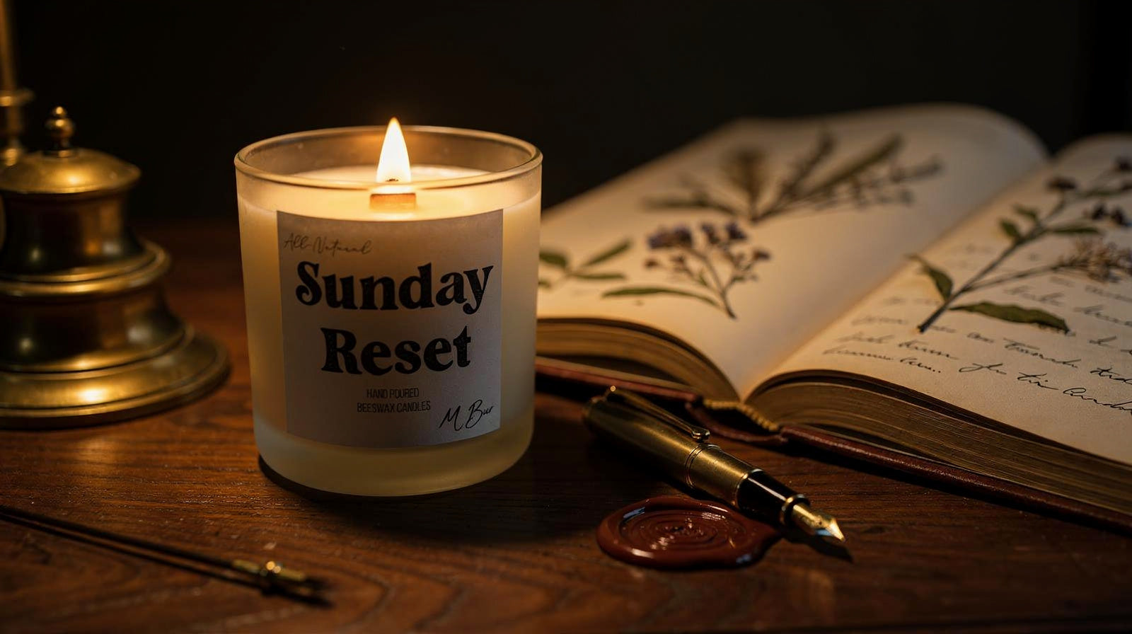 The Health Benefits of Beeswax Candles: A Clean Burning Solution - MBur Candle Co.