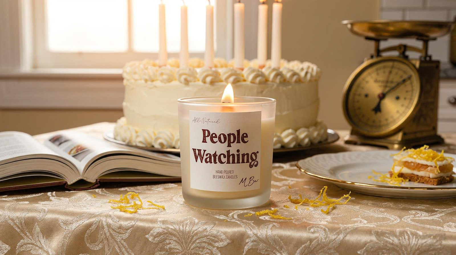 The Perfect Candle for Cake: A Sweet Celebration Companion - MBur Candle Co.
