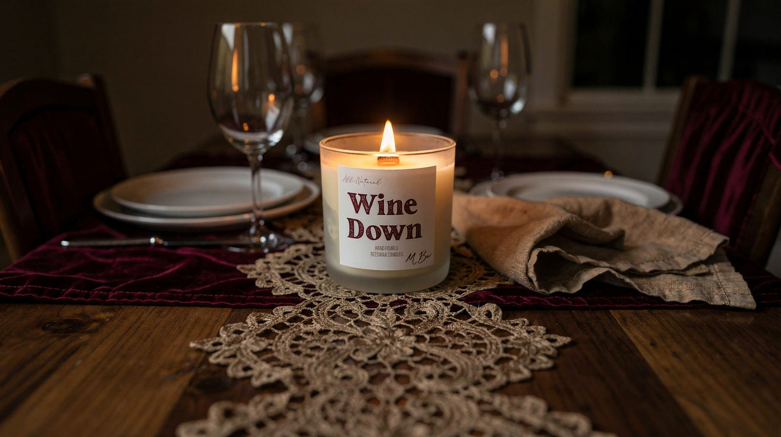 The Perfect Candle for Your Dinner Table: How to Light a Room Worth Eating In - MBur Candle Co.