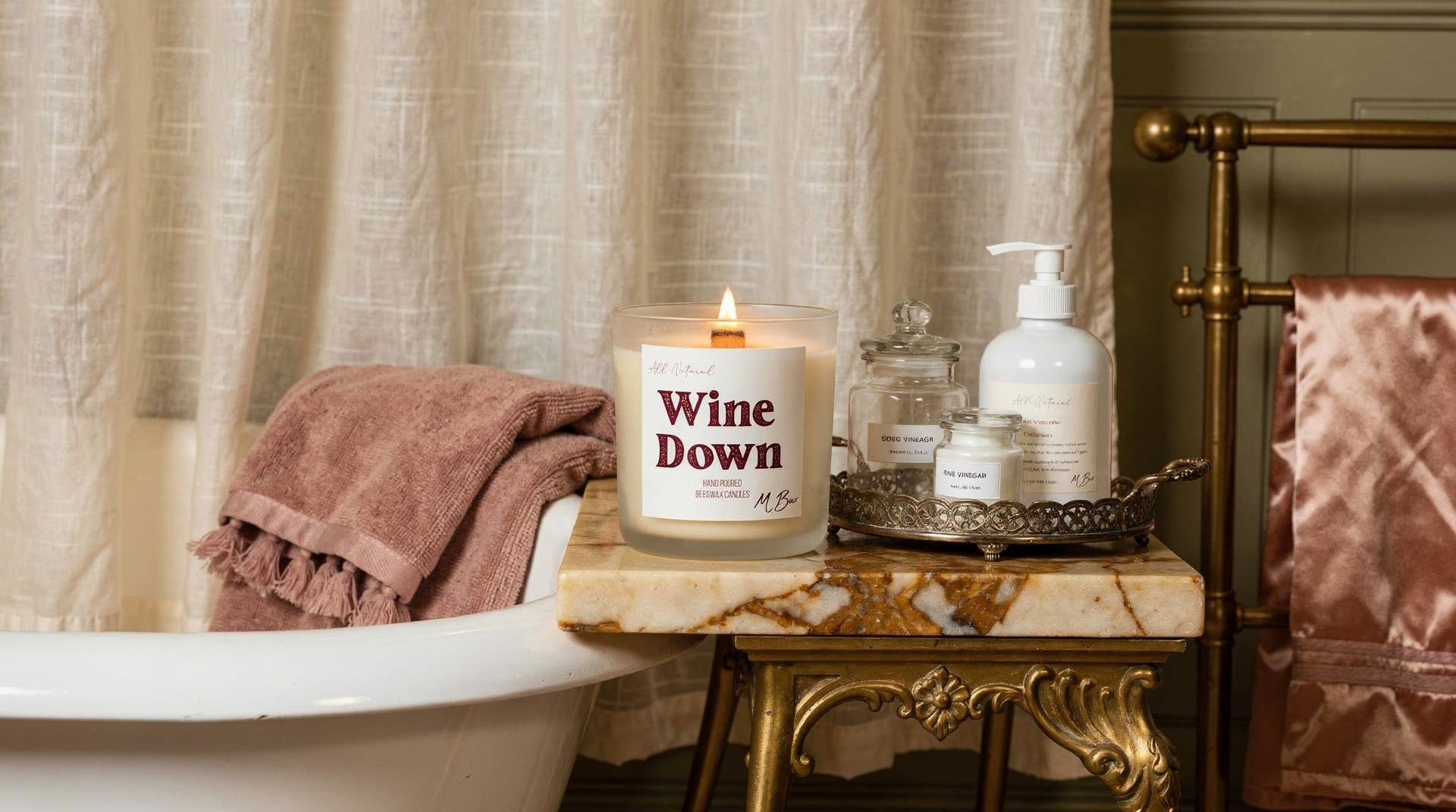 How to Get Mold Off a Shower Curtain Liner - MBur Candle Co.