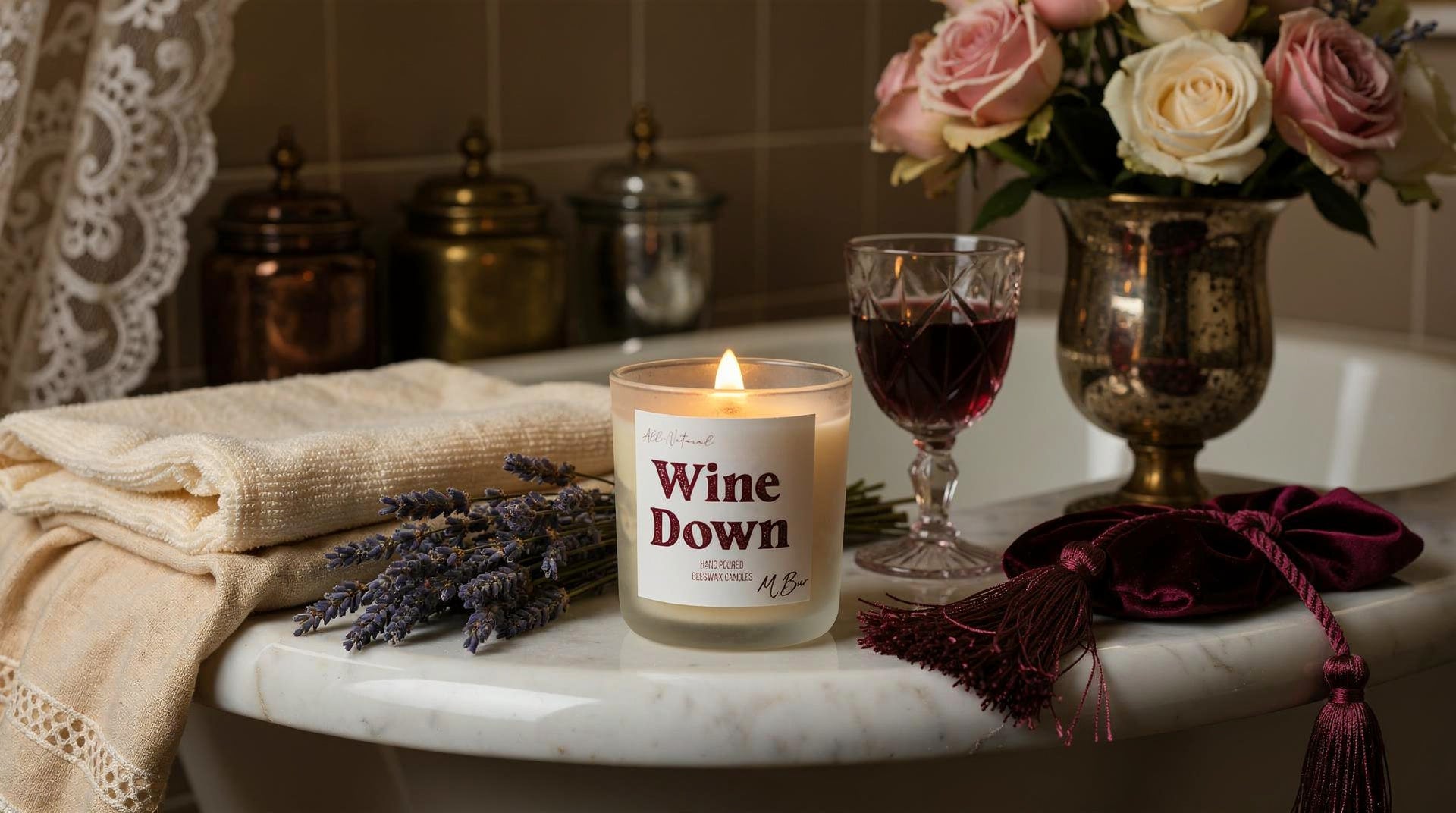 Best Gifts for Self-Care Lovers: Calming Candles for a Spa Night In - MBur Candle Co.