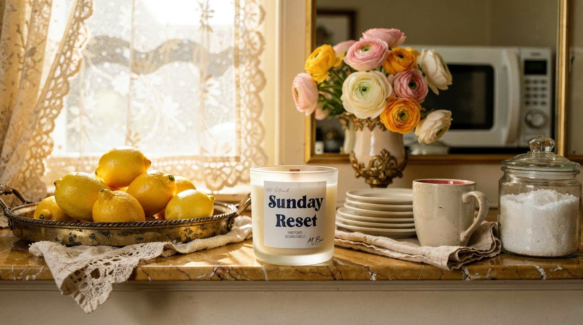 Getting Rid of Microwave Smell Without Masking It - MBur Candle Co.