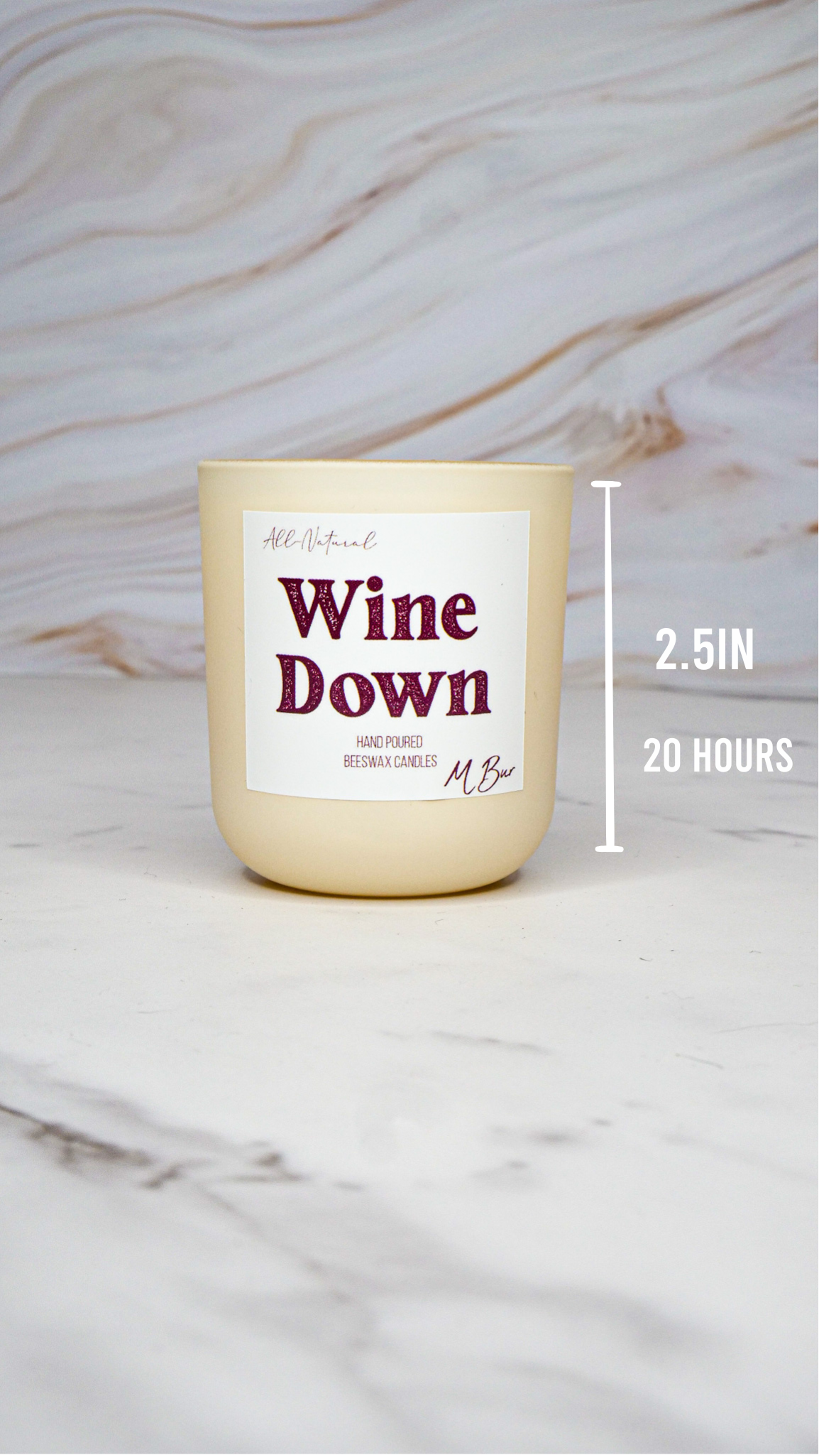 Wine Down Candle