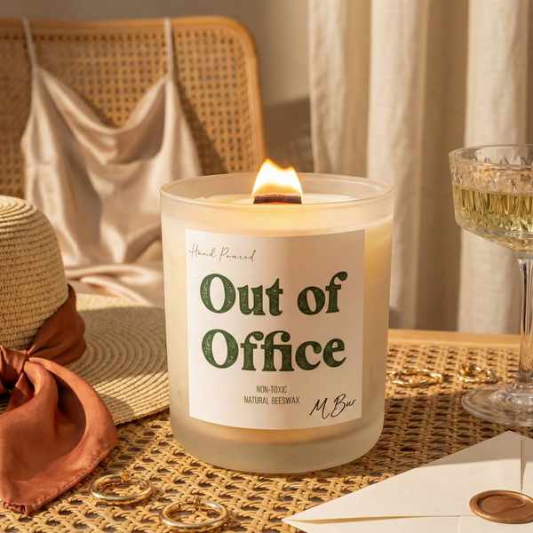 Out of Office Candle