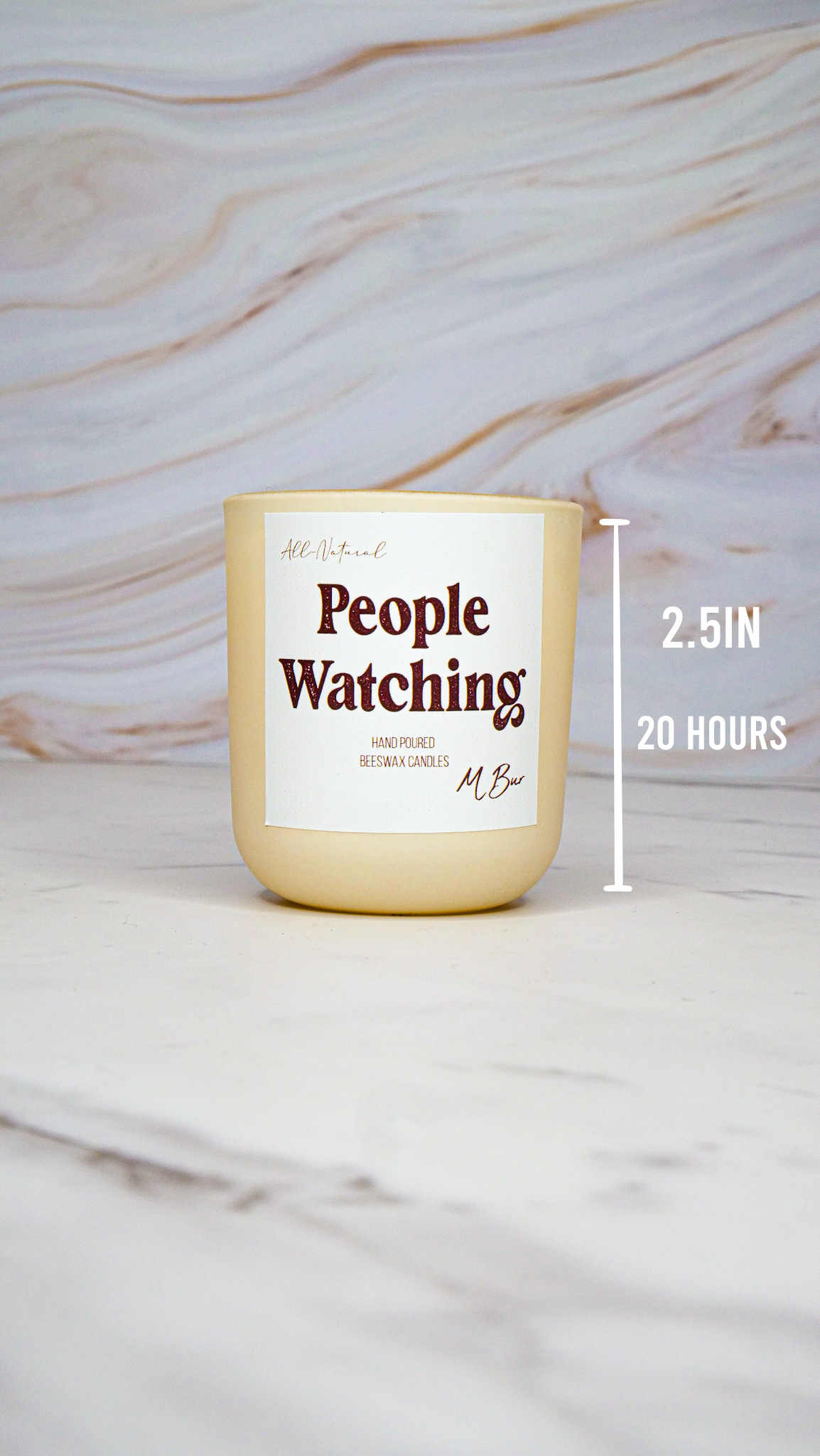 People Watching Candle